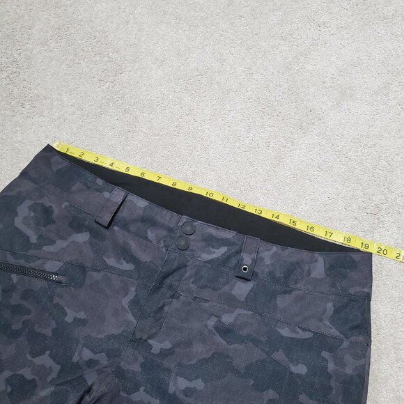 OBERMEYER Malta Snow Ski Pants HydroBlock Waterproof Grey Camo Women's 14 x 32" - Picture 12 of 16
